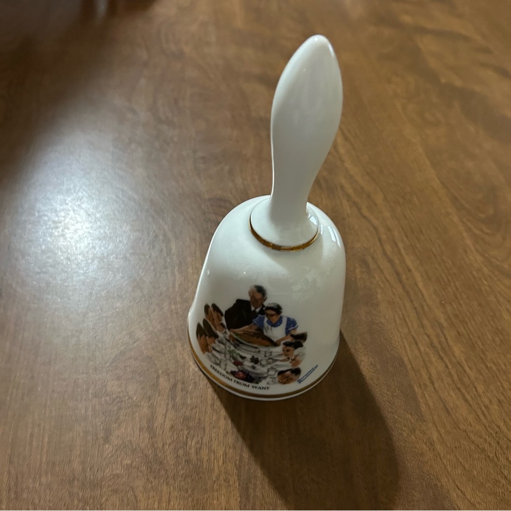 Vintage Norman Rockwell Bell - Picture 2 of 3